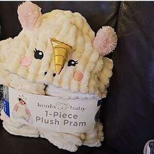 Koala Baby Fleece Jumper blanket sleeper nwt pink Unicorn